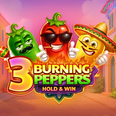 3 Burning Peppers game tile